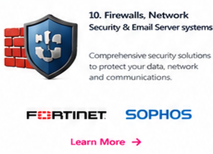 Firewalls, Network Security & Email Server systems